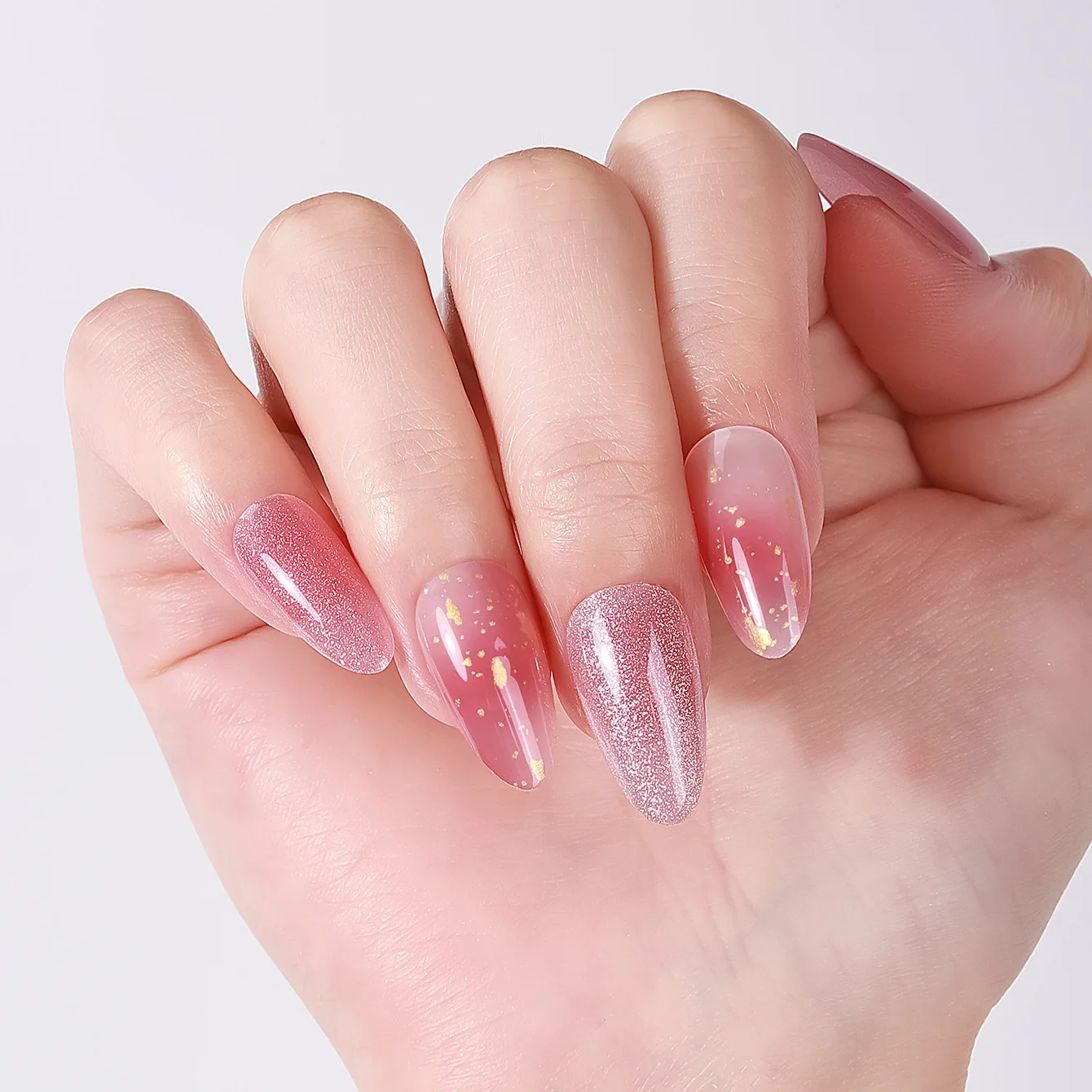 16 نصائح DIY الخبز خالية ملصقات الأظافر الربيع الصيف الزهور لاصق شرائط الأظافر التصحيح المنزلق غطاء كامل مسمار الديكور صائق