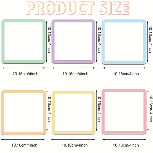 Imagen 2 del producto Juego de notas adhesivas magnéticas reutilizables de 30 piezas: etiqueta de borrado en seco de 4x4 pulgadas con 4 bolígrafos magnéticos