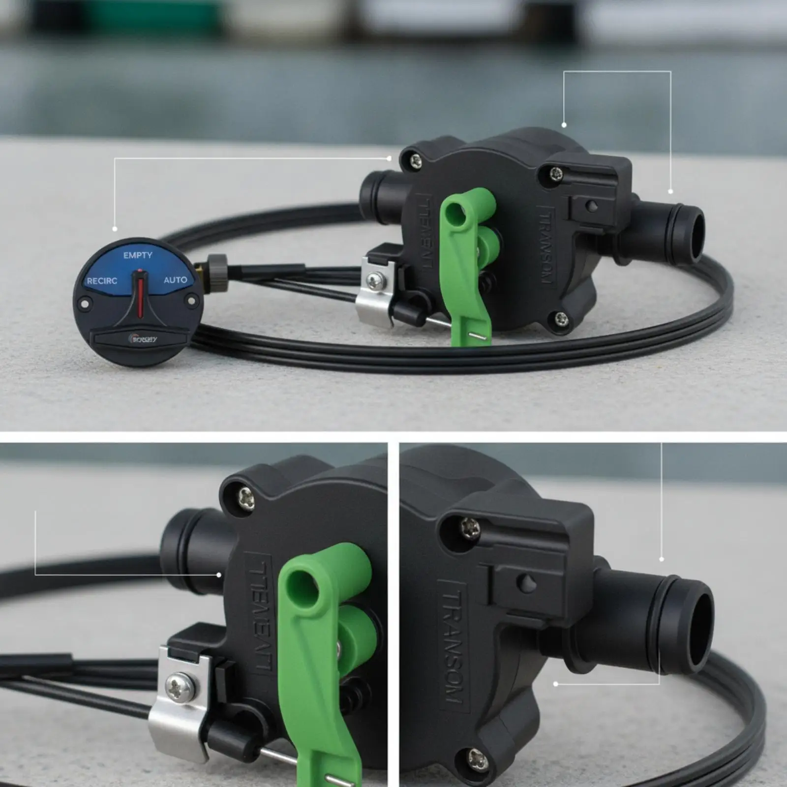 Livewell Control Valve System Recirculating for Fishing Boats, Anglers view 5