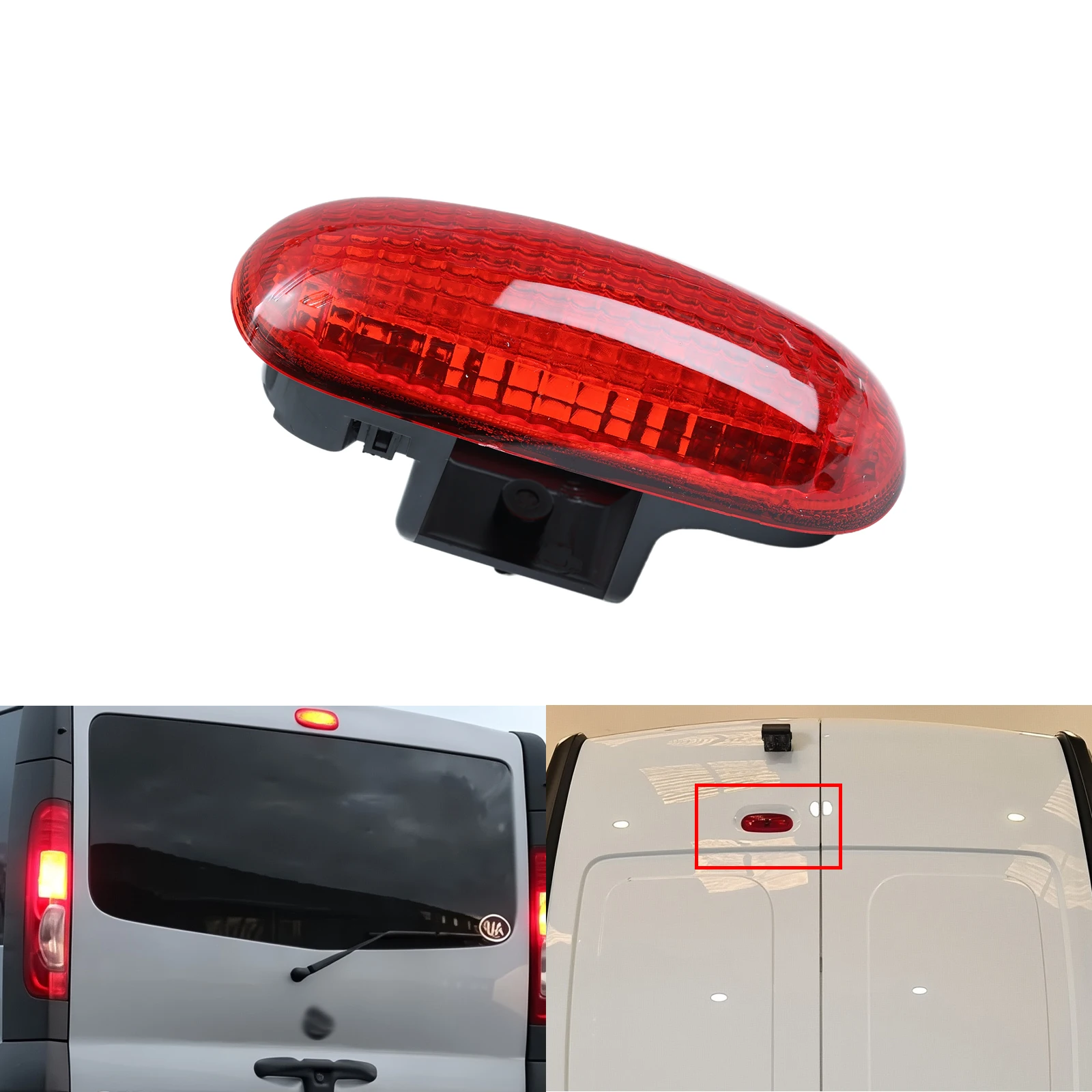 8200209522 8200040732 Car LED Rear High Level 3rd Brake Stop Light For Renault Trafic II Opel Vivaro Nissan Interstar Accessory