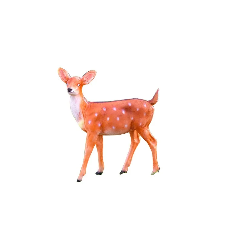 Simulated elk-shaped scenic spot light, park square lawn lighting decorative light, luminous deer park light