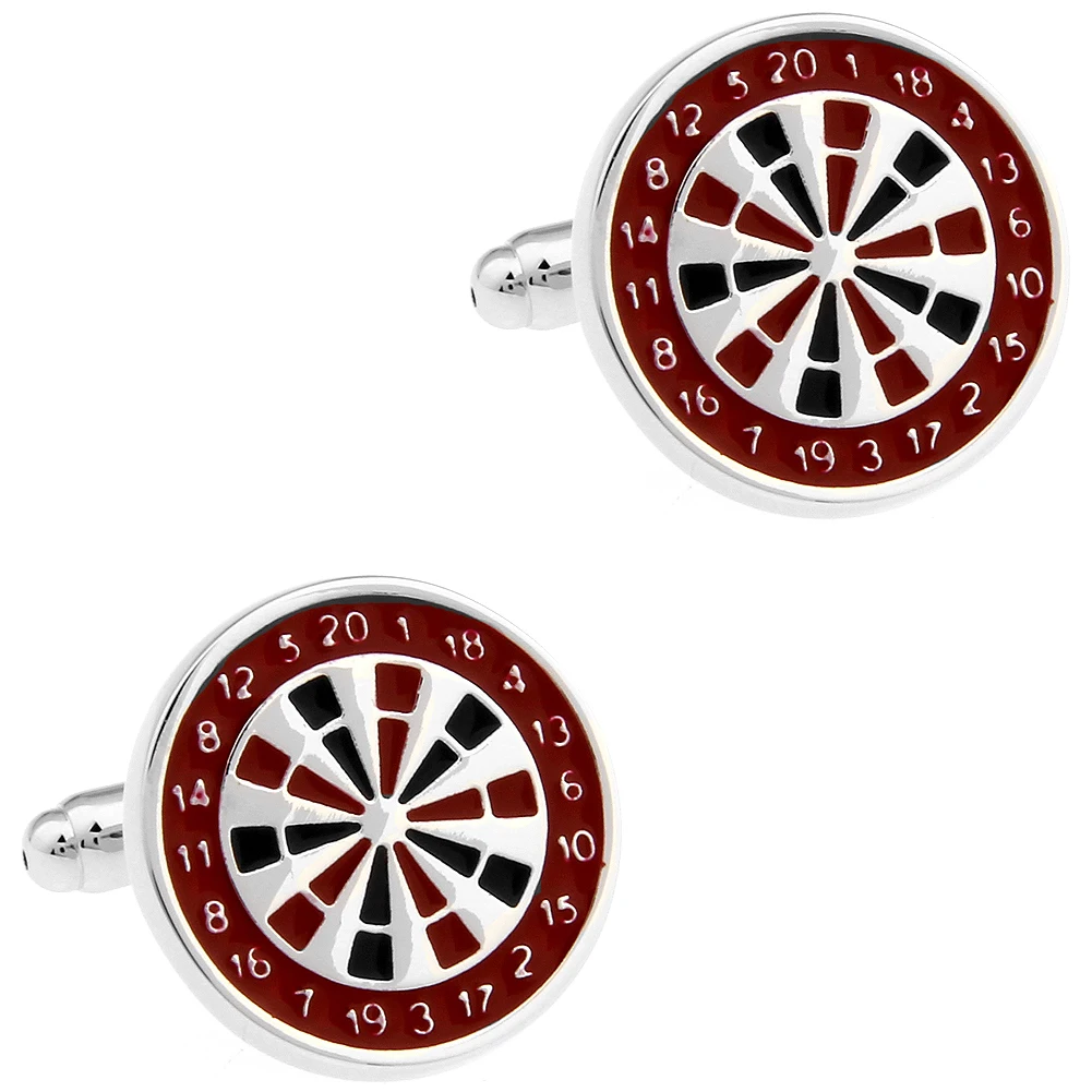 4 Styles TZG Sports Cufflinks Men Cuff Links Golf Darts 1 Pair Shipping