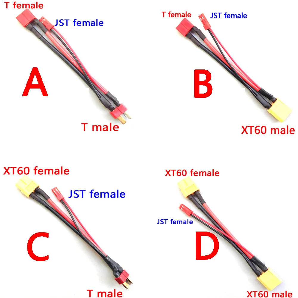 XT60 To T Plug Para…