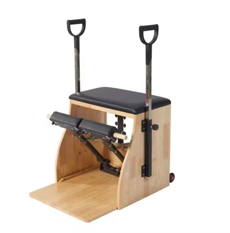 Professional Yoga Training Exercise Equipment Machine Maple Pilates chair Wunda chair