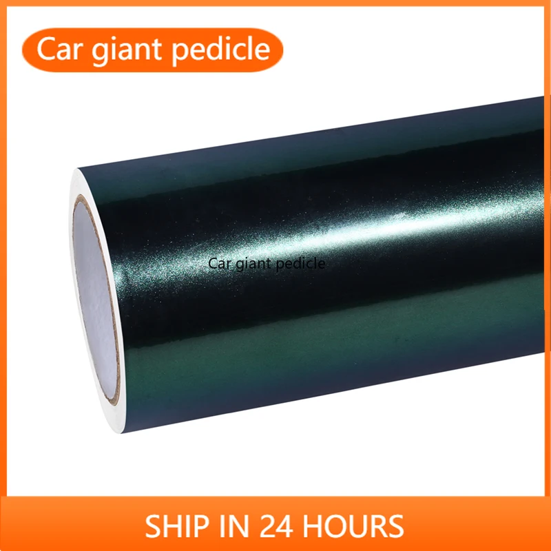 

Highest quality Gloss Aurora Diamant Green Violet vinyl Wrap Film Car Wrap Film Non degumming Non fading quality Warranty