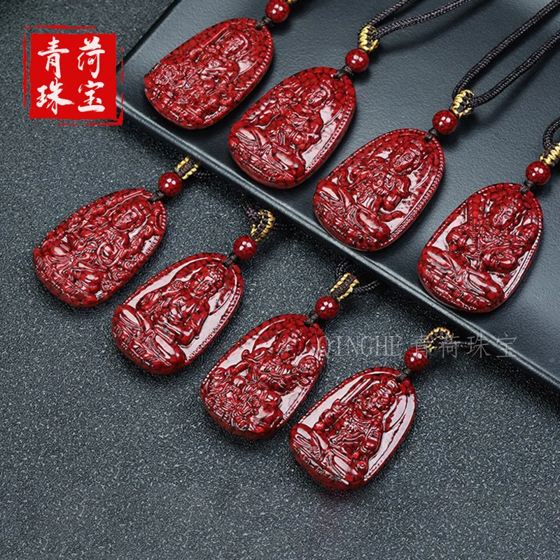 

High-content sand eight guardian deities ,, twelve zodiac signs, natal Buddha necklace pendant