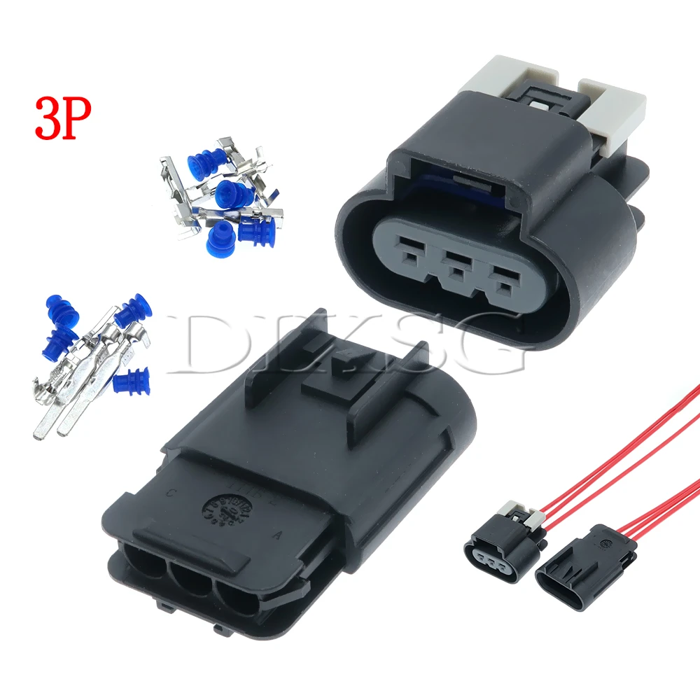 1 Set 3 Pin 15326623 15326614 Automotive Camshaft Position Sensor Wire Harness Plug Car Waterproof Connector