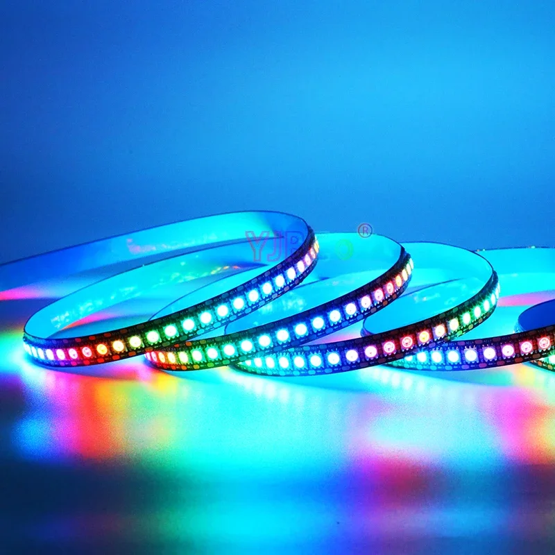 1~5m WS2812B WS2815 addressable 5050 RGB LED Strip 30/60/74/96/144 pixels/m 5V 12V WS2811 IC Magic Color Lights Tape IP30/65/67