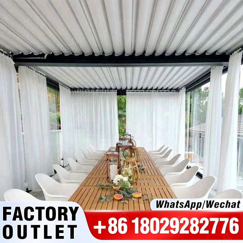 

OEM pergola aluminium pergola pavilion bioclimatic aluminium outdoor pergola