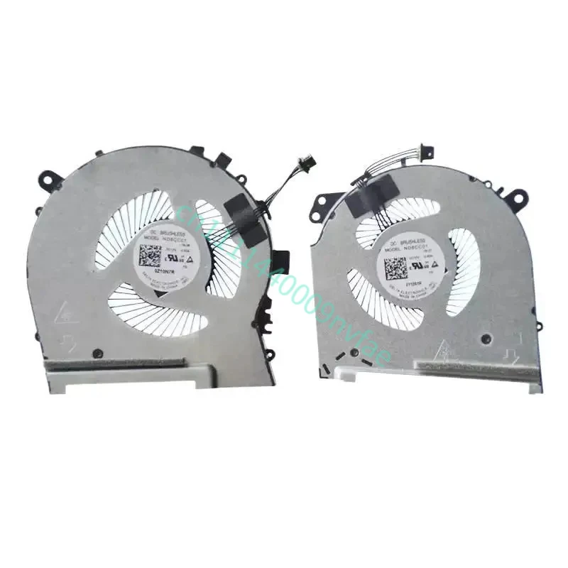 New Original Laptop CPU+GPU Cooling Fan For HP OMEN by 15-dh TPN-C143 ND8CC01-18L06 -18L07 12v 0.60A L64443-001 L87237-001 0.2