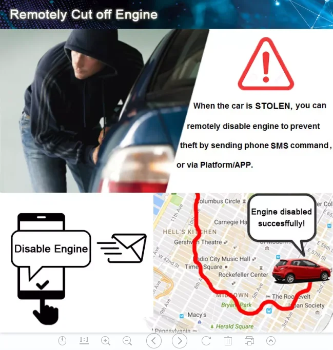 ACC Illegal Start Alarm Online Remote Monitoring Car Truck Smart Locator 4G Mini Camera GPS Tracker