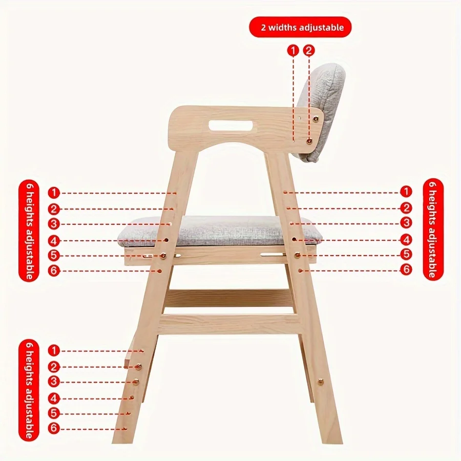 Thumbnail 3 - #31 Trending Solid Wood Dining Chairs Right Now
