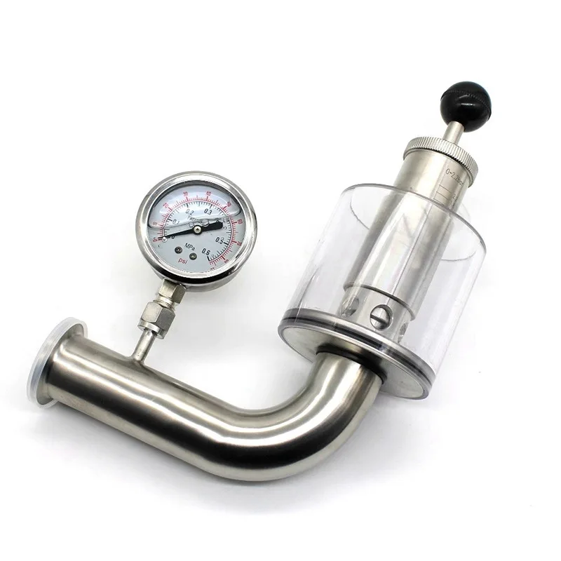 

304 Stainless Steel Water Seal Exhaust Valve, Quick-install Valve Exhaust Valve, Sanitary Safety Exhaust Valve