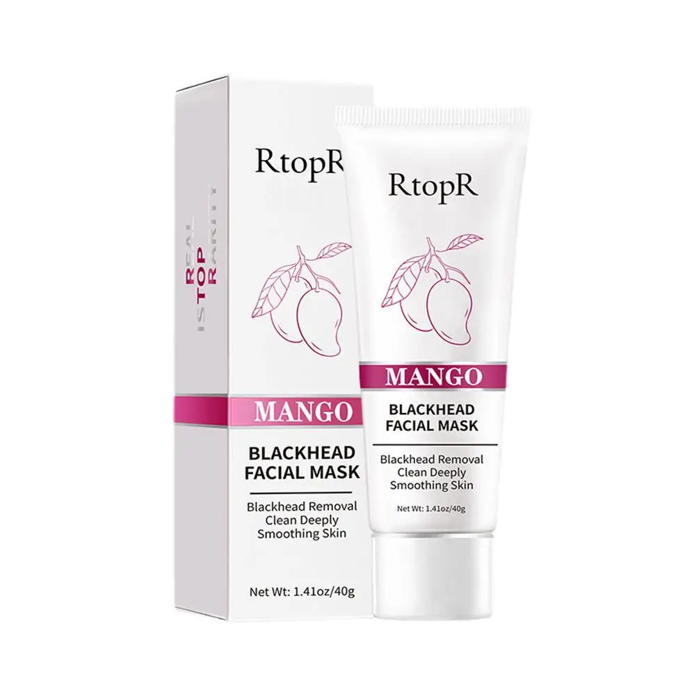 2025 RtopR Mango Exfoliating Cream Deep Cleansing Gel Moisturizer Brightening Facial Scrub Skin Care