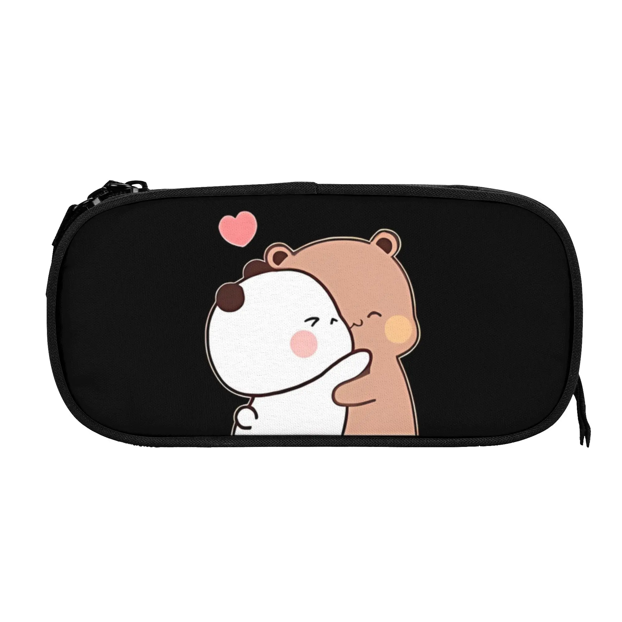 1 piece Stylish Cute Couple Cartoon Pencil Case Boys Pen Bag Bubu And Dudu School Pencil Pouch