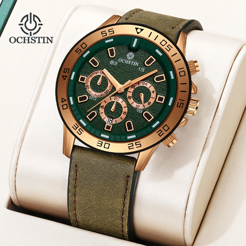 Leather Classic Strap - OCHSTIN Man Classic Wide Leather Strap