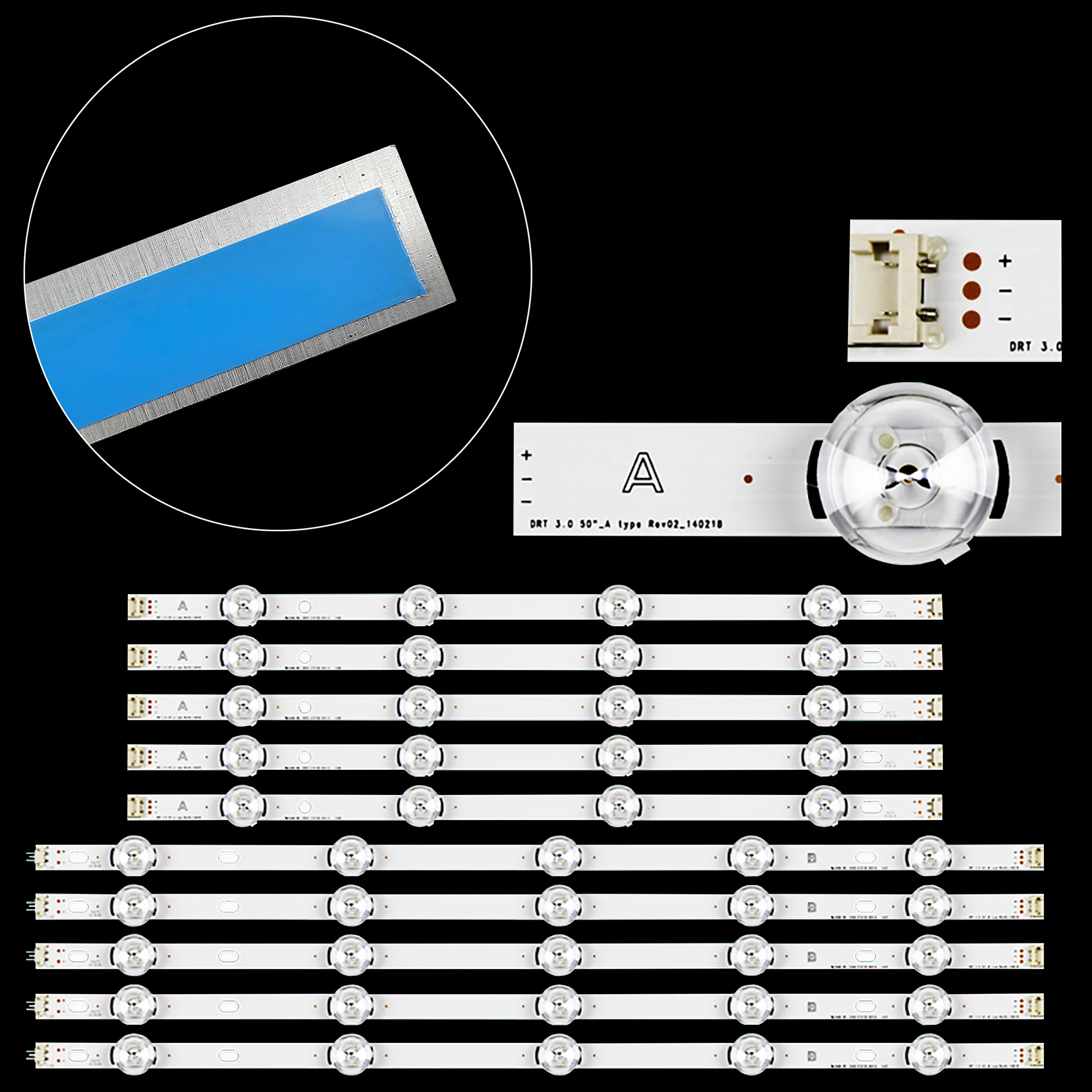 

LED backlight for 50LB6300 50LY761H 50LB656V 50LB5500 50LB565V 50LB565U 50LF580V 50LB551U 50LB570B 50LB570U 50LB561V 50LF5610