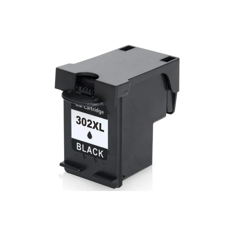 Recycled ink cartridge HP black H302XLBK - H302BK, replaces a F6U68AE n ° 302XL / F6U66AE n ° 302 XH302XLBKR imprimirbien.com