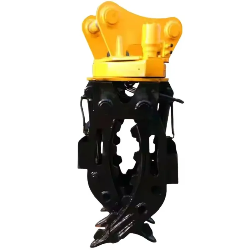 

Multifunction Hydraulic Excavator Log Rock Grabs Wood Grapple for Home Use Farm