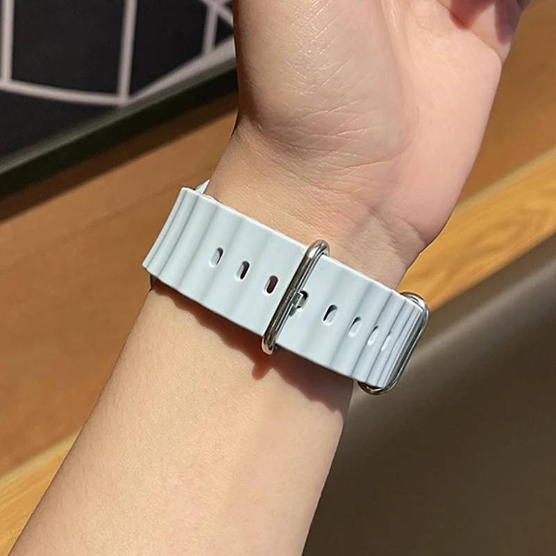 المحيط حزام ل أبل مشاهدة العصابات الترا 3 2 49 مللي متر 44 مللي متر 40 مللي متر 45 مللي متر 41 مللي متر 42 مللي متر 46 مللي متر الرياضة سوار iWatch سلسلة 11 9 8 7 6 5 Se 3 10