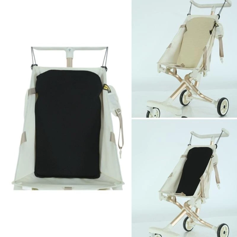 

Baby Carriage Back Support Board Infants Toddler Pocket Cart Back Panel Pad for Shopping Trip and Family Travels 24BE