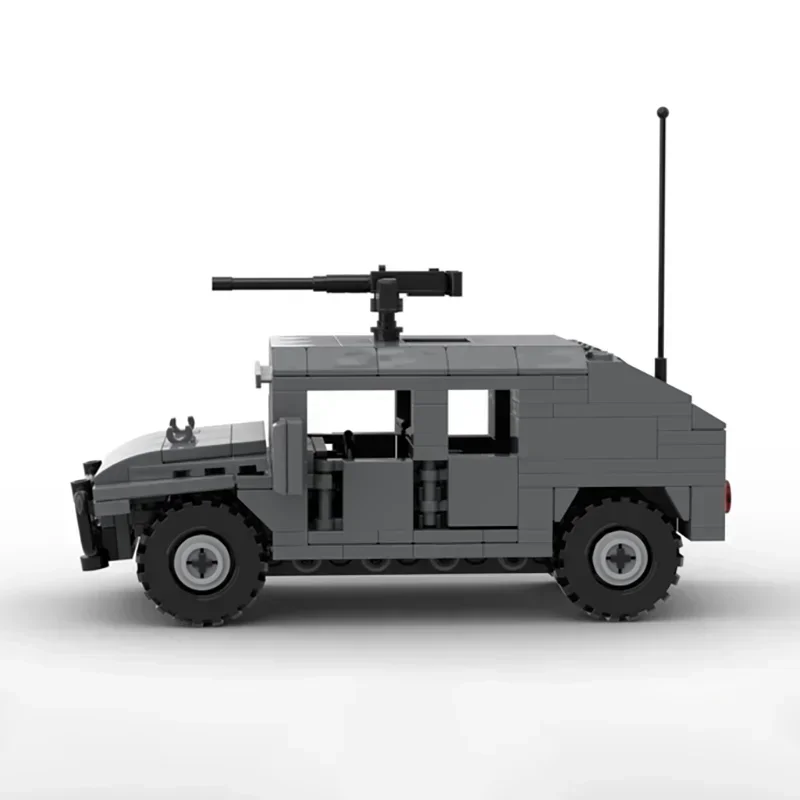 HMMWV M1025 Model War Series Technical Bricks DIY Assembly Military Vehicles Moc Building Blocks Toy For Child Gift