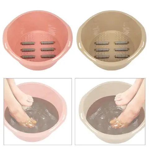 휴대용 접이식 발 마사지 욕조 - 통증 완화와 휴식을 돕는 편리한 발 흡수 대야 12_하트알리 겨울 발 욕조 다기능 다기능 다기능 대용량 세척 발이었습니다