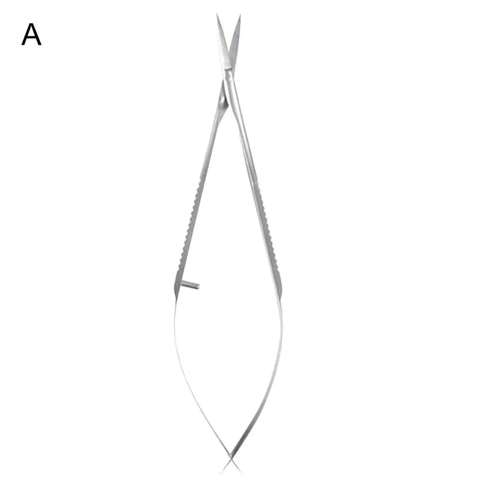 Angled-free Curved Scissor Professional Reduce Friction Great Stainless Steel Straight Curved Nail Cuticle Scissor