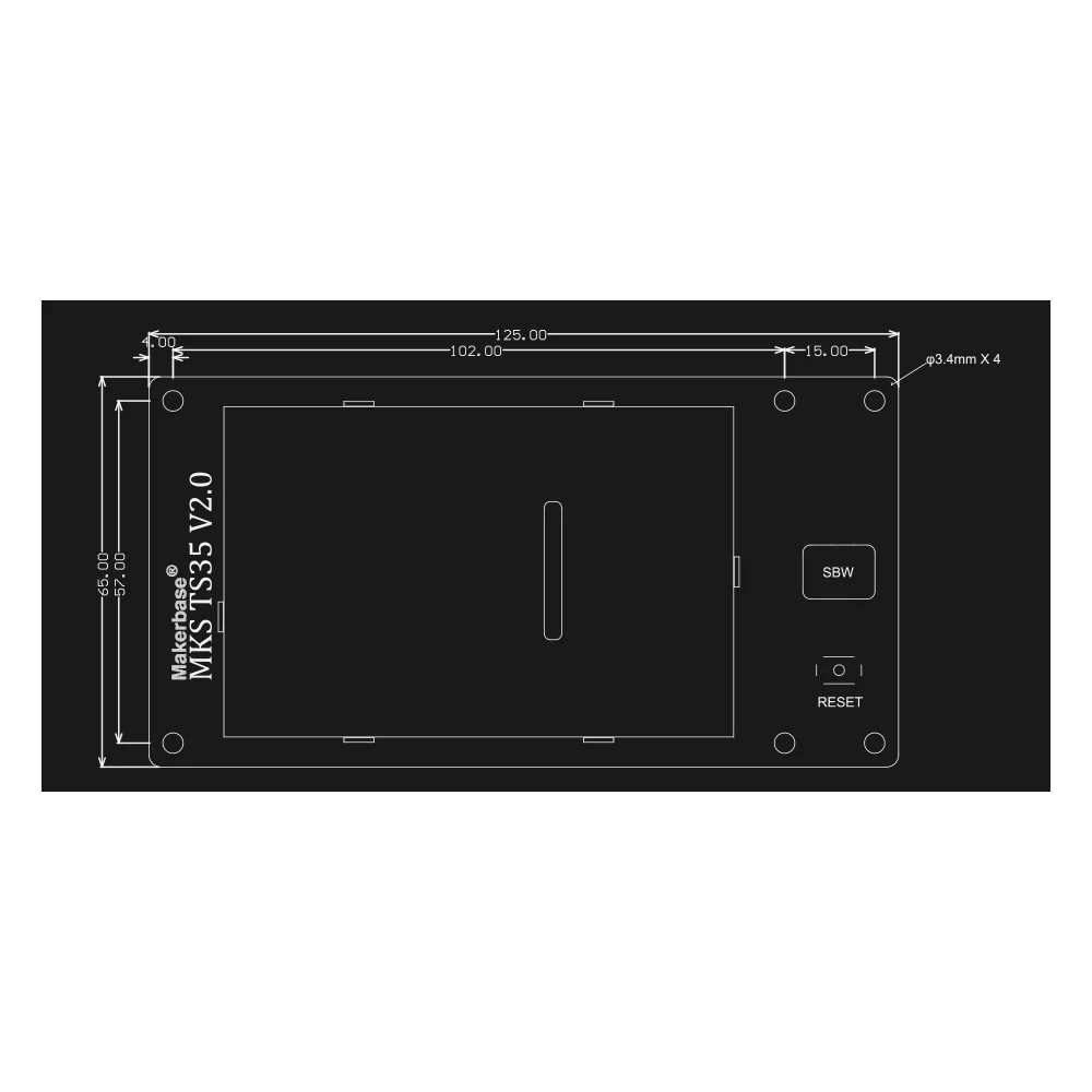 Makerbase MKS Robin Nano V3.1 3D Printer Motherboard Eagle 32 Bit 168Mhz F407 M4 Core Control Board MKS TS35 V2 TFT Touch Screen