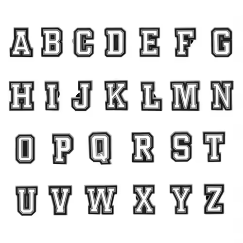 Letter Shoe Charms Decorations for Crocs 1pcs Alphabet Pins Boys Girls Kids Jeans Women Charm Xmas Gifts Favors Shoe Accessories - Image 7