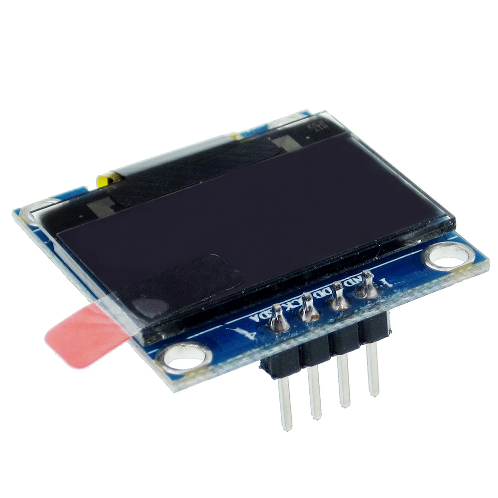 5 unids/lote 4pin nuevo azul 128X64 OLED LCD módulo de pantalla LED 0,96 "I2C IIC comunicación