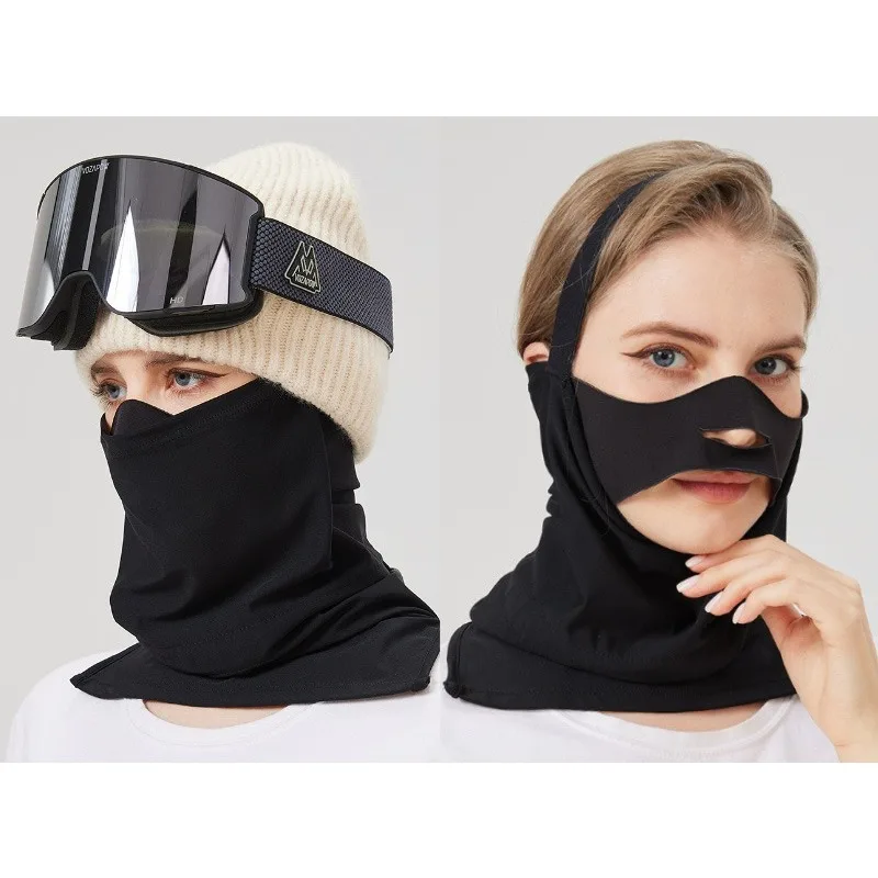 قناع تزلج شتوي دافئ، حماية متكاملة للوجه، وشاح ركوب بارد، حماية للرقبة، مقاوم للماء، غطاء تزلج مقاوم للرياح
