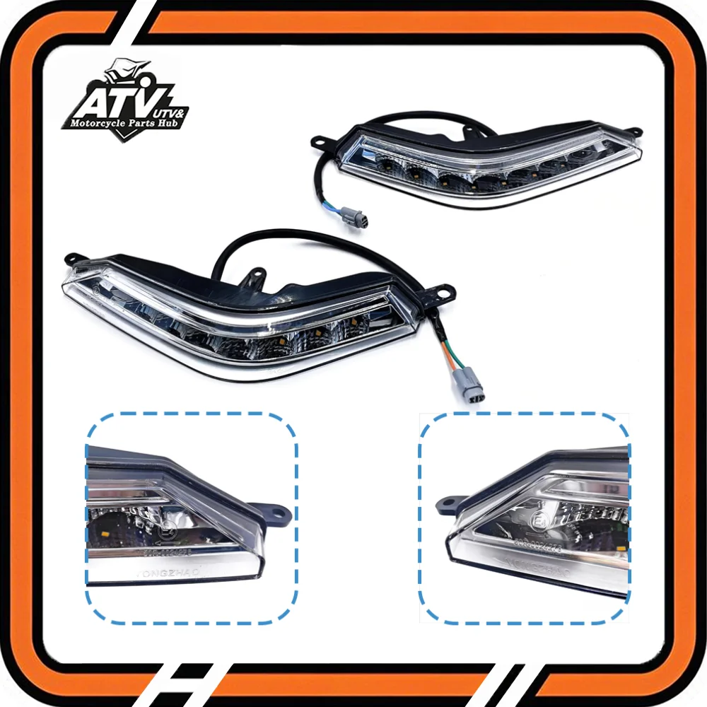 

Оригинальный левый и правый сигнальный фонарь или поворотник для Linhai M550L Linhai M550l M550/570/750 36124 36126