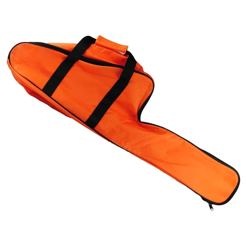 Chainsaw Carrying Bag Orange Heavy-duty Waterproof Oxford Chainsaw Carry Bag for Case Protective Storage Bags Holder Dropship