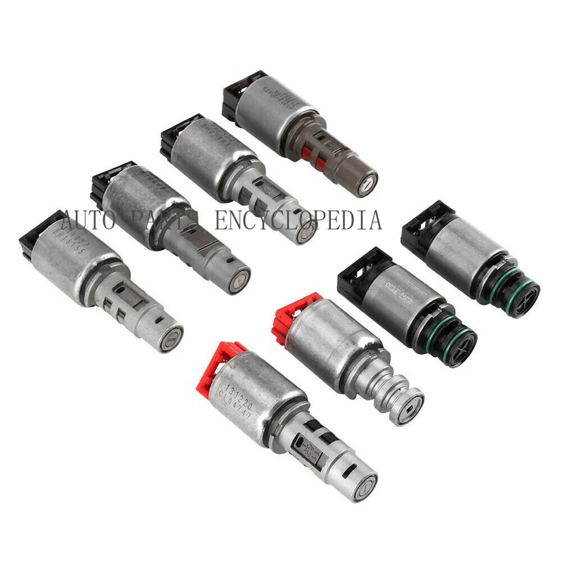 SSS+ Transmission Solenoids Kit For Hyundai Kia Chevrolet 8Pcs A6MF1/2 A6LF1/2/3