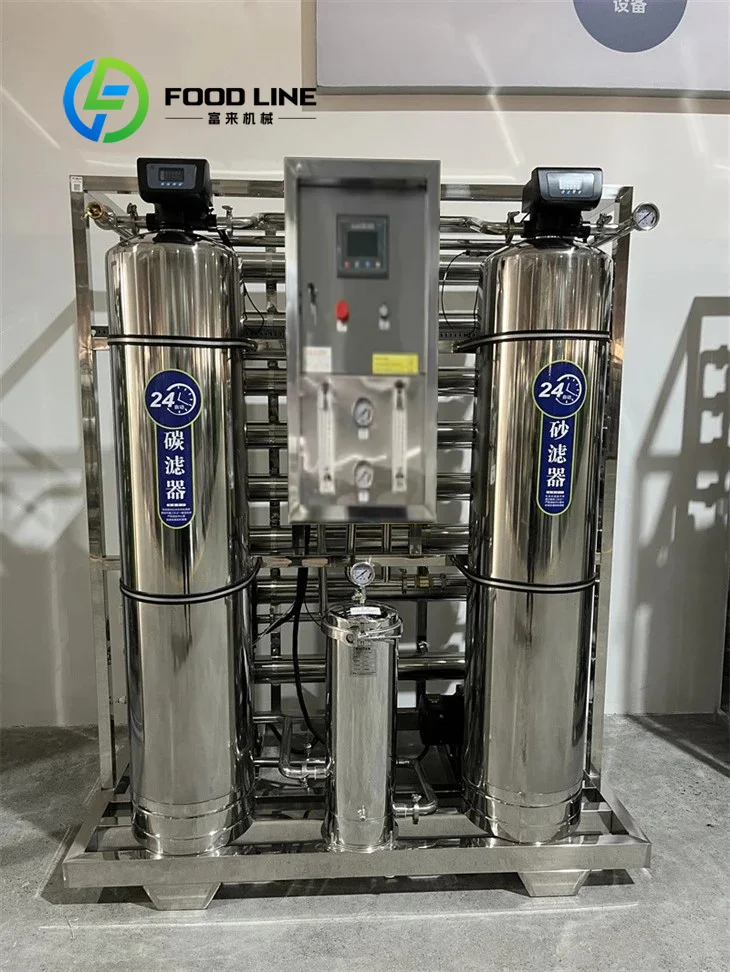RO Water Filtration System Parallel Membrane Group Layout Balances Water Flow Pressure For Uniform Filtration Effect Of Each RO