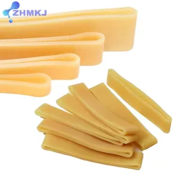 Rubber Bands High Elastic Latex Yellow Natural Rings Supplies Stretchable For School Home Office Stationery Perimeter 800 1000mm