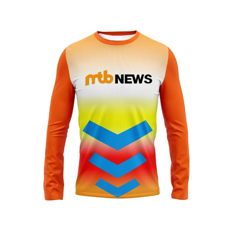 

Модная спортивная велосипедная одежда с длинным рукавом 2026 года, гоночная спортивная одежда с принтом, защитная от солнца одежда для велоспорта по бездорожью