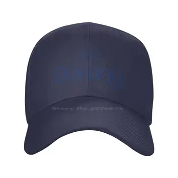 Downy 로고 품질 데님 모자, 니트 모자, 야구 모자