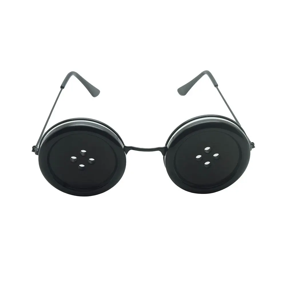 Kostüm Zubehör Knopf Brille Retro Harz leichte Brillen Cosplay Party bevorzugen Brillen Halloween Brille Kinder – Detail 8