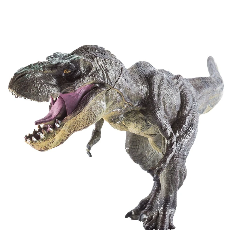 Groot formaat Tyrannosaurus Rex beeldje massief kunststof gesimuleerd dinosaurusmodel desktop ornament collectie kind speelgoed geschenken