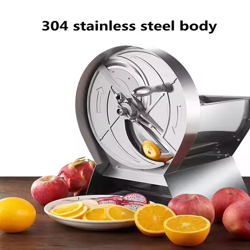 Image of 0-10mm Kommerzielle Zwiebel Kartoffel Chips Slicer Schneiden Maschine Manuel/Elektrische Kohl Shredder Maschine Gemüse Obst Schneiden