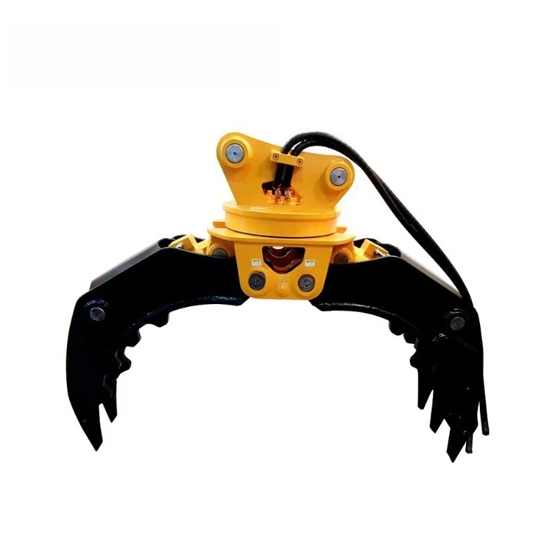 Excavator Parts Construction Machinery Parts Heavy Duty Stone Grapple