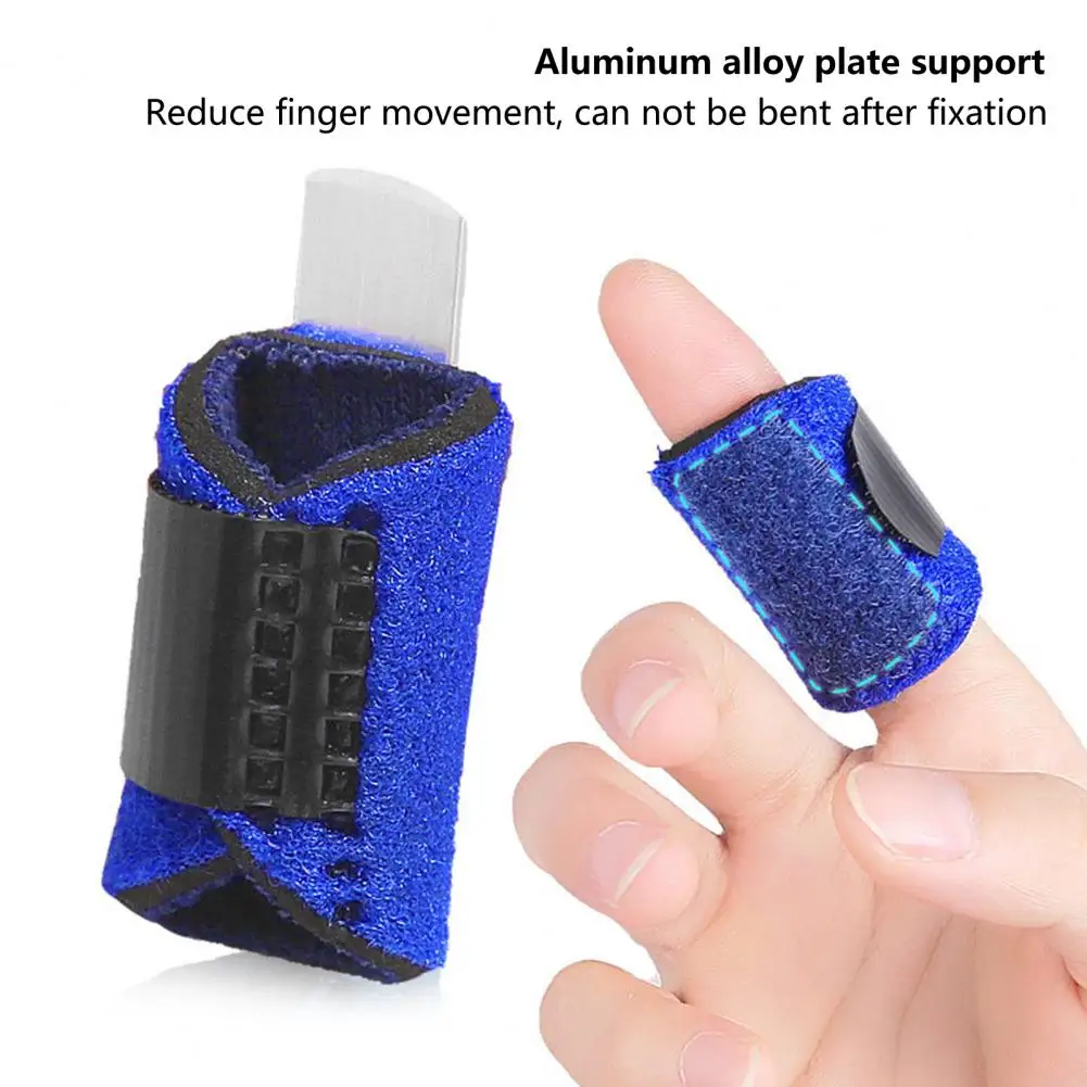 Fastener Tape Fracture Protector Sports Gym Fitness Injury Recovery Protective Belt Hand Care Gear Finger Stabilizer for Sprain