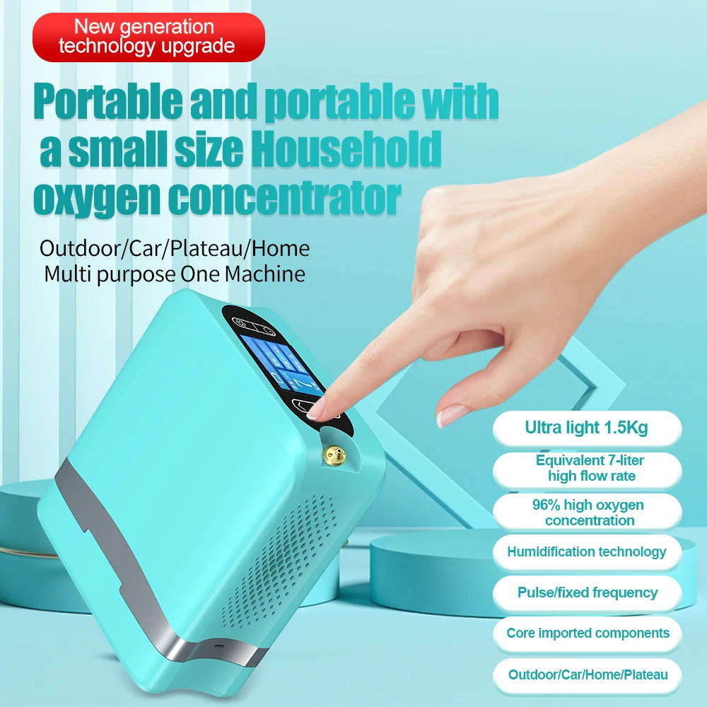 Bulk Order Medical Portable Oxygen Concentrator - 93% Purity Custom Support Mini Portable Oxygen Concentrator