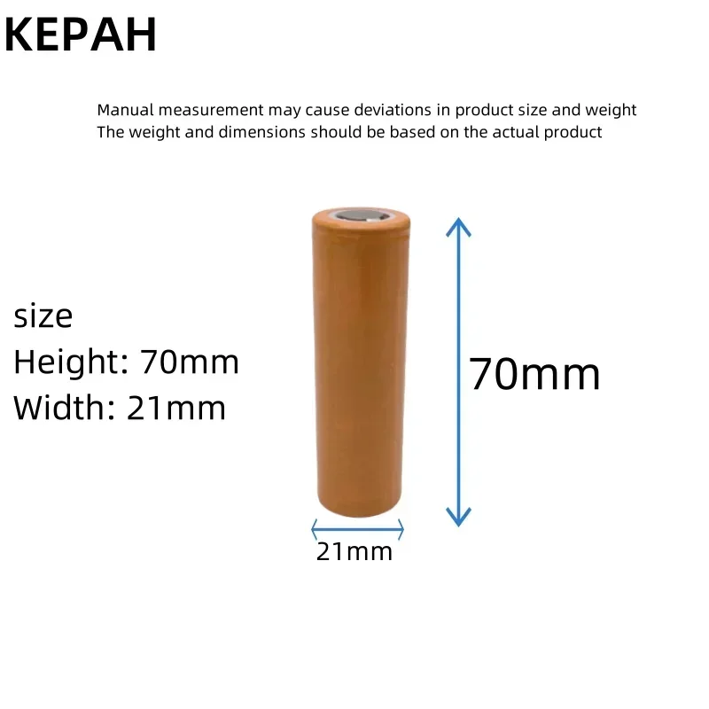 21700 NCR21700T Lithium Rechargeable Battery 4800mAh 3.7 V 40A High-discharge Battery High-drain Li-ion Battery led flashlight
