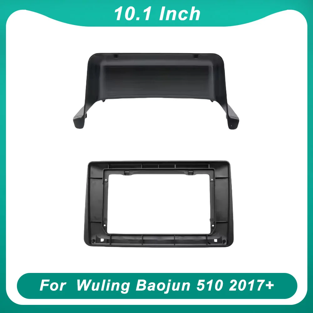 

AUTODAILY 10.1 Inch Car Frame Fascia Adapter Canbus Box For Wuling Baojun 510 2017+ Android Radio Audio Dash Fitting Panel Kit