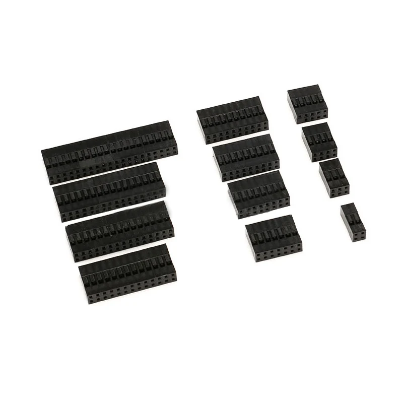 20 sztuk Dupont głowy 2.54mm 2X20P Dupont plastikowa powłoka do złącz stykowych przewód zasilający obudowa wtyczki kobieta