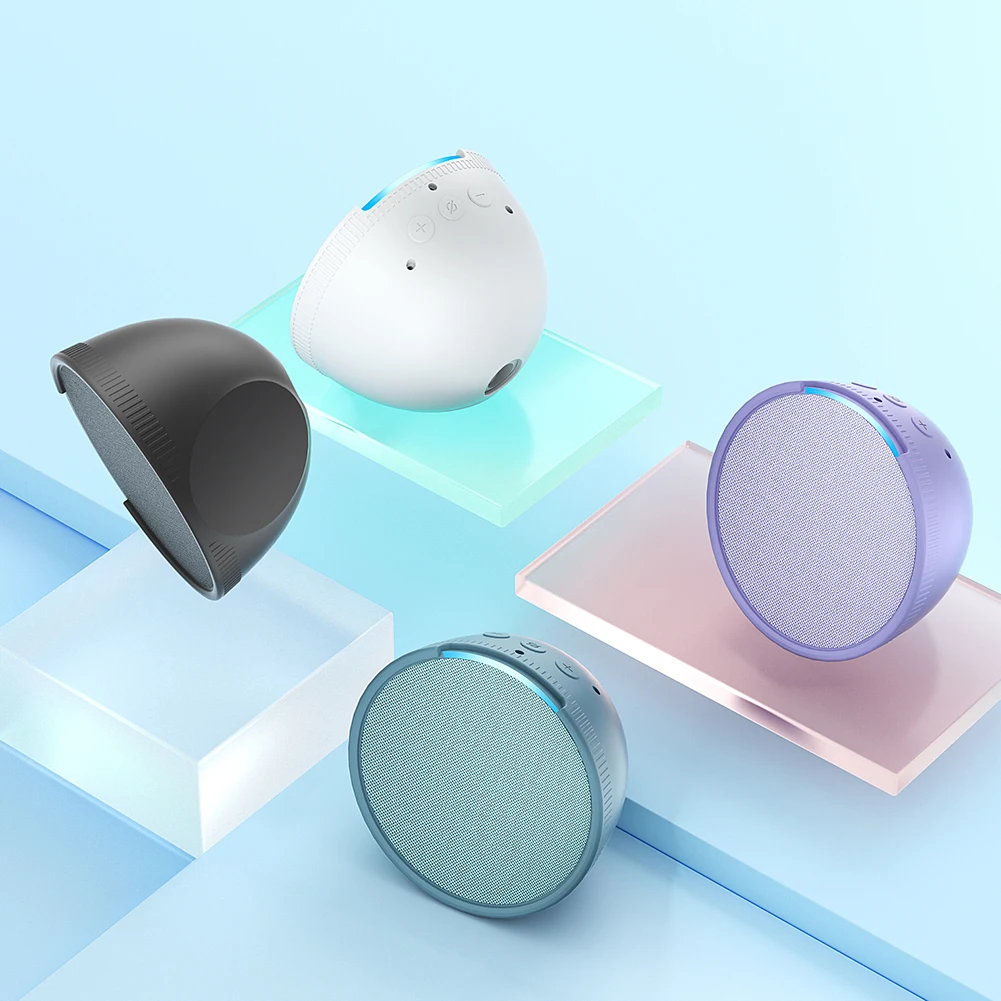 

Silicone Audio Box Cover Case Waterproof Portable Speaker Protective Sleeve Anti Drop Accessories for Echo Pop