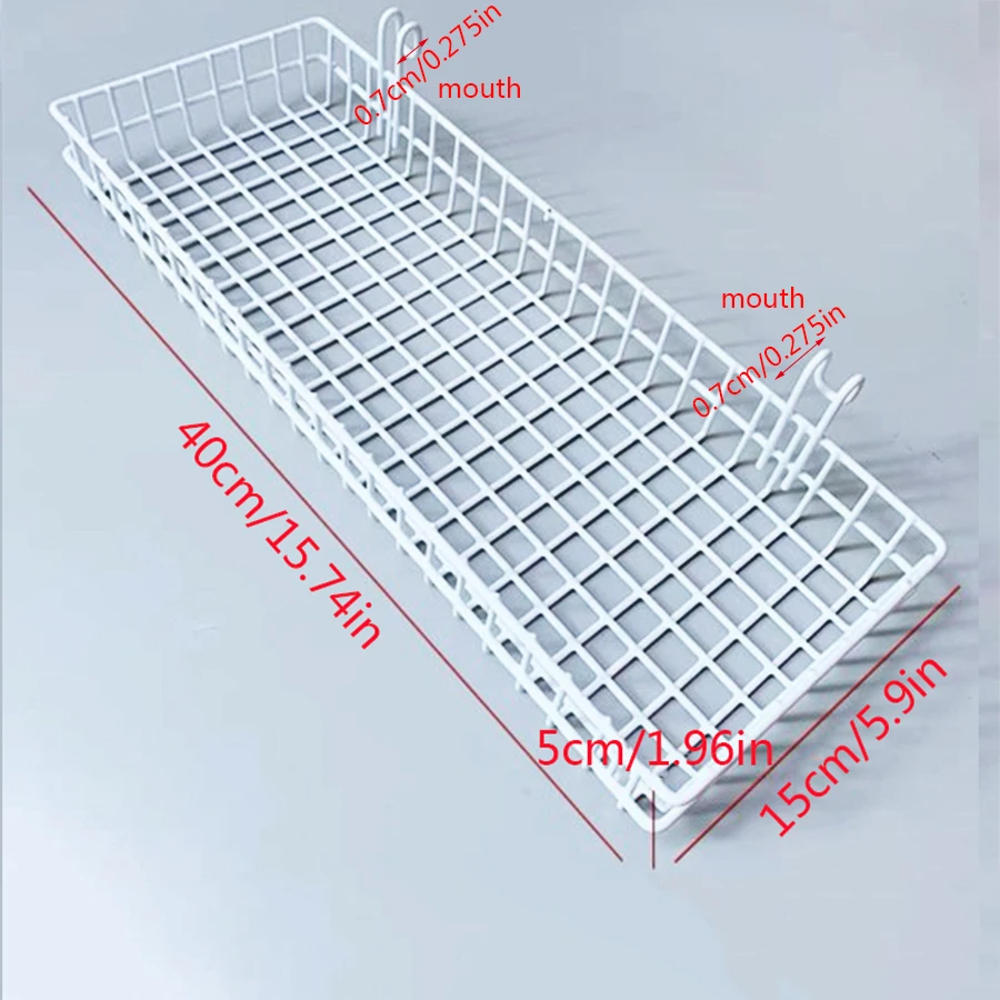 Iron Mesh Hanging Storage Rack 4